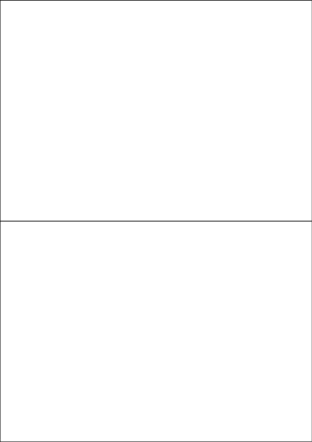 Rectangle Sticker Labels 210mm x 147.6mm
