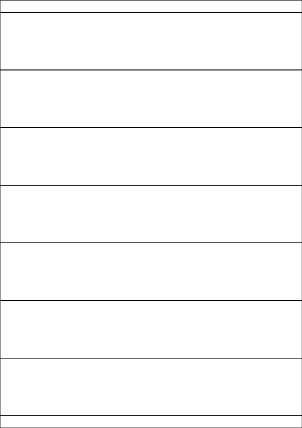 Rectangle Sticker Labels 210mm x 40mm