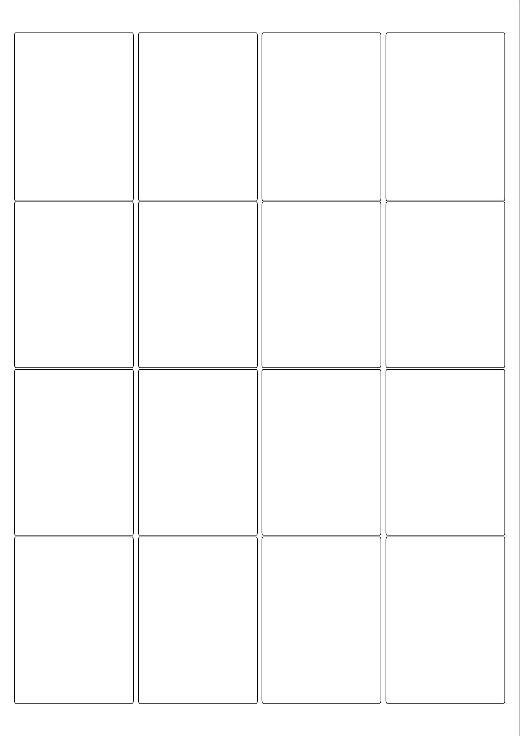 Budget Rectangle Sticker Labels 48mm x 67.7mm