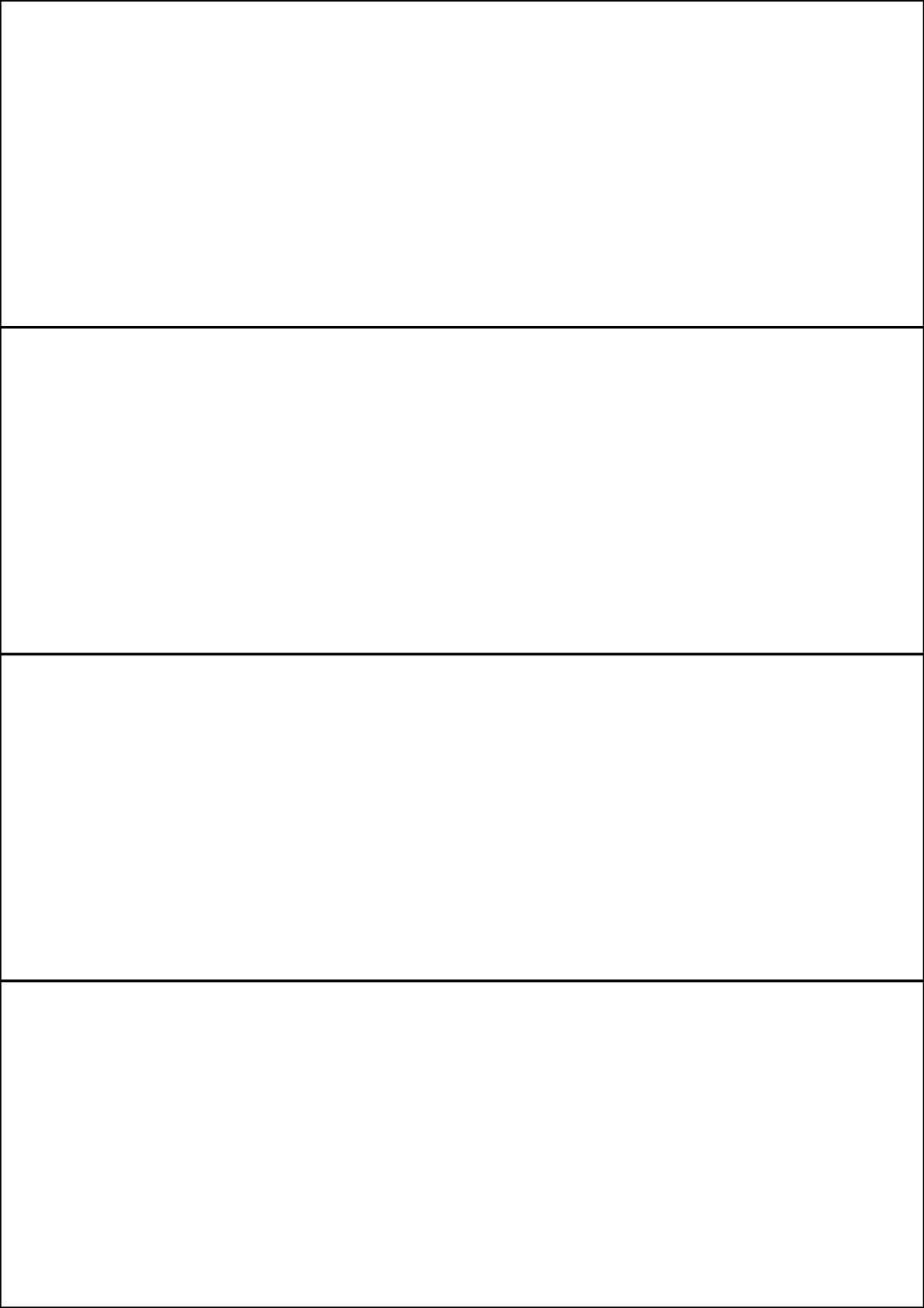 Rectangle Sticker Labels 210mm x 73.8mm